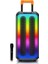 NDR1097 Taşınabilir Tekerlekli Büyük Boy Rgb Işıklı Bluetooth Mikrofonlu Hoparlör 7