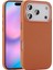 Apple iPhone 17 Pro Kılıf M-Safe Şarj Özellikli Pu Deri Görünümlü Redclick Kupra Kapak 1