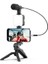 Video Making Kit Telefon Tutucu Vlog Video Mini LED Işıklı 3