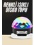 LED Işık Disko Topu Bluetooth Hoparlörlü USB Müzik Çalar Kumandalı 2