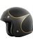 T-50 Del Mar Hardy Açık Motosiklet Kaskı Mat Siyah Gri 1