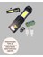 4 Modlu USB Şarjlı LED El Feneri Kamp ve Outdoor 3