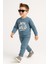 Erkek Çocuk Mevsimlik Kışlık Eşofman Takımı Pamuklu Şardonlu Sweatshirt Alt 3-4-5-6 Yaş 1