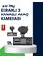 Üç Kameralı Araç Kamerası Full Hd Gece Görüş G-Sensör 1