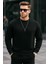 Erkek Basic Bisiklet Yaka Kışlık Bol 3 Lü Sweatshirt 4