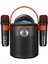 Bluetooth Aile Parti Seti Kablosuz Çift Mikrofon 6 Ses Degıstırme Siyah ( Lisinya ) 1