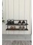 Duvar Montajlı Metal Ayakkabılık 2 Parçalı Ayakkabı Düzenleyici Antre & Hol Toparlayıcı 22X70X20 cm 1