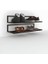 Duvar Montajlı Metal Ayakkabılık 2 Parçalı Ayakkabı Düzenleyici Antre & Hol Toparlayıcı 22X70X20 cm 3