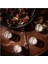 Glanslınd Kokulu Tealight Mum Bej 3.5 Saat 30 Adet Dumanlı Vanilya ve Karamel 3