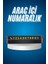 Araç Içi Numaratör Numaralık Oto Cam Kartı Fosforlu Numaratör 2