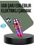 Güç Göstergeli Şarjlı Fenerli USB Elektrikli Çakmak 1