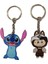 Karakter Figürlü Metal Anahtarlık (Stitch/labubu) (Toplam 2 Adet) 1