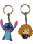 Karakter Figürlü Metal Anahtarlık (Hermione Granger/stitch) (Toplam 2 Adet) 1