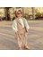 Minik Diva Kız Çocuk 5'li Takım - Yelek - Gömlek - Pantolon - Kemer - Saç Tokası 3