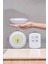 Bestonly LED Lamba 3'lü Uzaktan Kumandalı Yapışlı Beyaz Işık 2