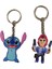 Karakter Figürlü Metal Anahtarlık (Stitch/brawlstars) (Toplam 2 Adet) 1