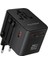 Universal Seyahat Priz Dönüştürücü Adaptör, 25W Şarj Cihazı, 1x USB Girişi, 2x Type-C Girişi, Uluslararası Güç Adaptörü, Tr, Us, Uk, Eu, Au Evrensel Uyum 1