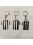 Taraftar Model Metal Anahtarlık (Toplam 3 Adet) AD55825 2