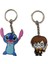 Karakter Figürlü Metal Anahtarlık (Stitch/harry Potter) (Toplam 2 Adet) 1