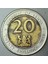 Kenya 20 Şilin 2010 Bimetal. 3