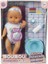 Bfs Nessiworld 2030121 Sunman, Boubou Altını Islatan ve Konuşan Bebek Seti 30 cm 2