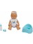 Bfs Nessiworld 2030121 Sunman, Boubou Altını Islatan ve Konuşan Bebek Seti 30 cm 4