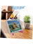 Samsung Galaxy Tab S6 Lite SM-P610 P610 10.4 Inch Tablet ile Uyumlu Toucpad Bluetooth Klavye + Tablet Standı - Pembe AL5194 5