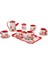 Bfs 4939 Sun-Yfn-Lch-Metal Çay Seti Çiçek Dsn 2A 12PRÇ 3