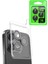 Bfs iPhone 16 Pro Raze Metal Kamera Lens - Siyah 1