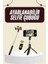 Cep Telefonu Tripod Standı Manyetik Selfie Sopa Bluetooth Uzaktan Kumandalı 2