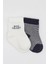 Bfs Bistyle Big Heart Penye Soket Çorap 2'li BS10117 Antrasit 2