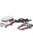 Bfs Hot Wheels Car Culture Team Transport Dmc Delorean & Hw Rally Hauler Diecast Car 1