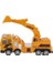 Bfs YH-711-54A Sürtmeli Metal 1:50 Sarı Vinç ve 2