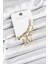 Bfs Pirinç Gold Renk Set Küpe 1