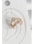 Bfs Pirinç Gold Renk Zirkon Taşlı Yıldız Model Kadın Kıkırdak Küpe 1