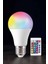 Renk Değiştirebilen Rgb Işıklı LED Ampul A+Enerji 15 Watt LED Işık 2