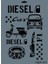 Rich New Seri N-314 Stencil 35X25 cm 1