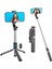 Tripod Selfie Çubuğu Bluetooth Kumandalı Kablosuz LED Işıklı 3