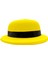Neon Partisi Sarı Renk Melon Plastik Parti Şapkası 2