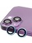 Bfs iPhone 15 Plus Raze Metal Kamera Lens - Mavi 1