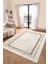 Dekoratif Yıkanabilir, Kaymaz Tabanlı, Salon Oturma Odası Halısı - WOOSOFTKECE008 3