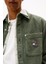 Erkek Rahat Kalıp Fitilli Kadife Gömlek Ceket - Haki 4