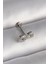 Bfs 316L Çelik Gümüş Renk Zirkon Taşlı Sonsuzluk Model Tragus Piercing 1