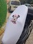 Minnie Mouse Desenli Beyaz Motosiklet Koltuk Kılıfı Ekonomik 1