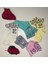 5 Çift Kalp & Leopar Desenli Bebek & Çocuk Çorabı Okul & Gündelik Çorap 3