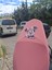 Minnie Mouse Desenli Yavruağzı Motosiklet Koltuk Kılıfı Ekonomik 2
