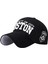 Boston Vintage Siyah Kep Şapka 1