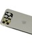 Bfs iPhone 11 Pro Max Rainbow Kamera Lens Koruma Cam - Gold 2