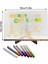12 Inc LED Işıklı Çizim Tahtası Ayarlanabilir Stant ve Kalemleri Ile ( Lisinya ) 5