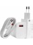 Beyaz Ultra Plus Hızlı Şarj Seti Şarj Adaptörü ve Kablosu 67W 1